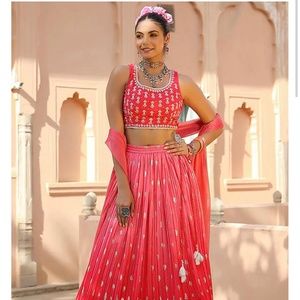 Printed Lehenga Set